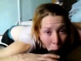 White Woman Sure Can Suck on A Bbc that are Good