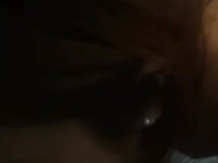 Asian girlfriend sucking bbc and showing her ass