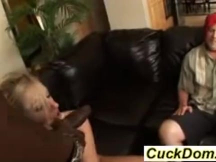 bi cuckold sucks bbc