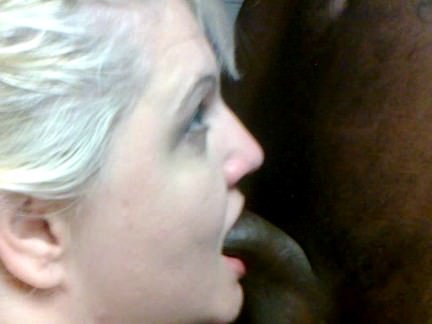 Connie's bbc throat fuck and cum eating