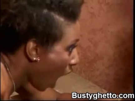 Kinky Black Slut Tasting BBC And Pussy Banged