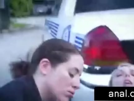 interracial cops outdoor suck bbc fuck threesome