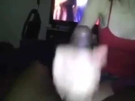 White Bitch sucking & milking BBC