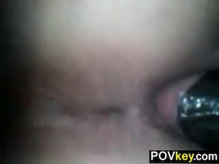 White Chick Sucks Her Mans BBC