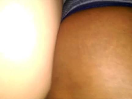 White girl having fun with a BBC