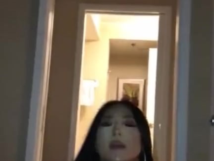 Asian Chokes on BBC (Add me on Snapchat: BabeHot6969 )