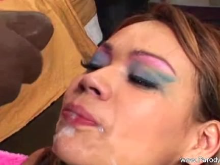 Hairy Asian Teen BBC Fuck