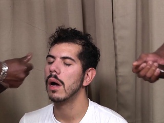 Thirsty amateur sucks bbc