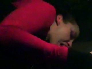 Southern White Wife sucks and fucks BBC in parked car