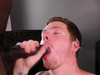 Inked whitey sucks bbc